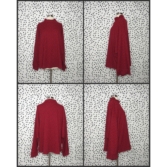 Free People Red Set the Mood Boho Matching Skirt Set - Picture 9 of 14